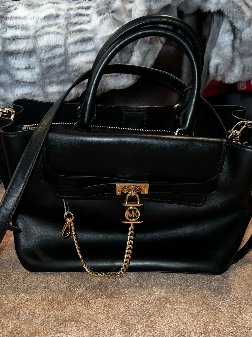 Michael Kors Hamilton Legacy Belted Satchel Handbag 👜✨